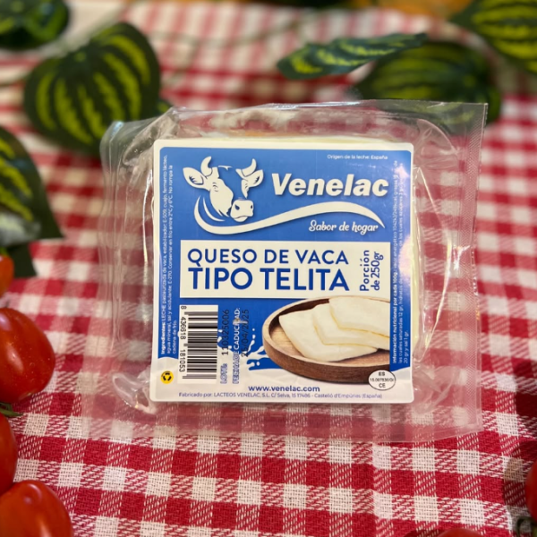 Queso de Vaca Tipo Telita 250gr